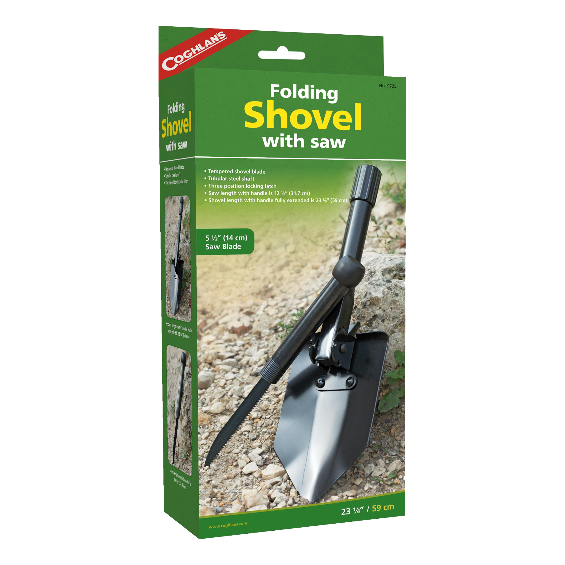 Coghlan's Folding Camp Shovel with Saw Bass Pro Shops